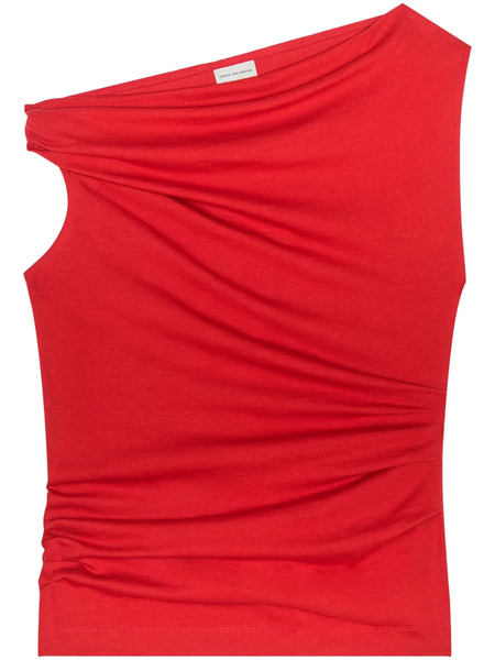  Dries Van Noten Off-shoulder Top - Red 