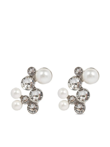  Dries Van Noten Post-back Earrings - Silver 