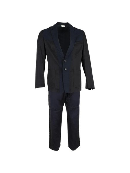  Dries Van Noten Pre-owned Colour-block Suit - Blue 