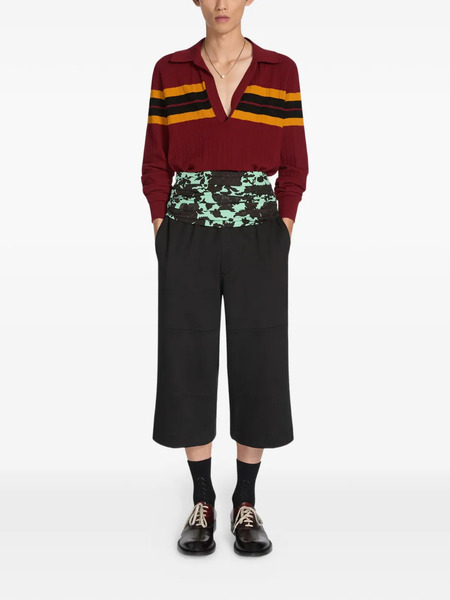  Dries Van Noten Printed Belt - Green 