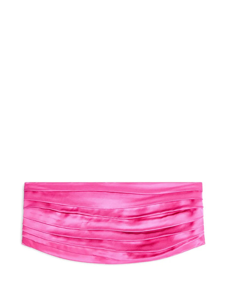  Dries Van Noten Satin Belt - Pink 