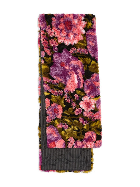  Dries Van Noten Shearling-jacquard Scarf - Pink 