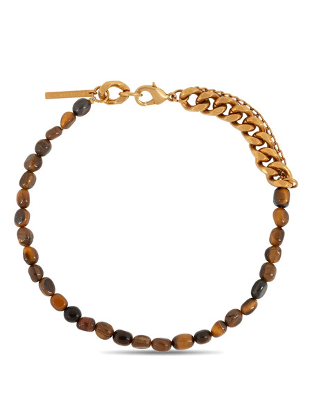  Dries Van Noten Stone-chain Necklace - Brown 