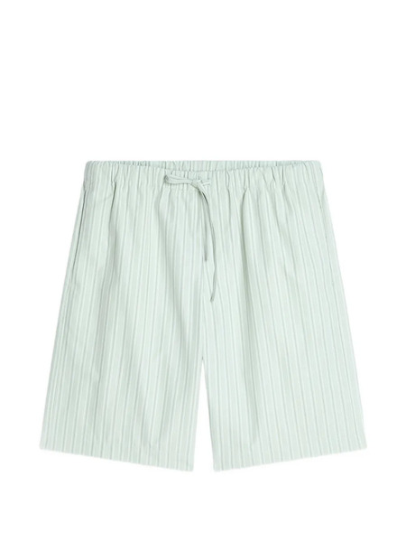  Dries Van Noten Striped Drawstring Shorts - Green 