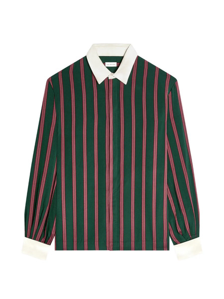  Dries Van Noten Striped Shirt - Green 