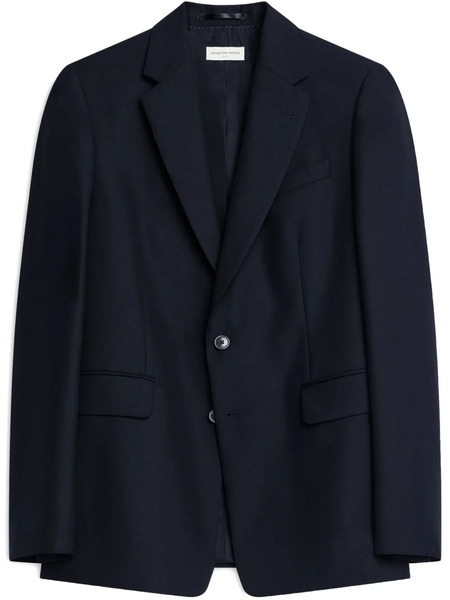  Dries Van Noten Wool Blazer - Blue 