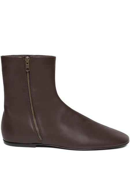  Dries Van Noten Zip-fastening Sock Boots - Brown 