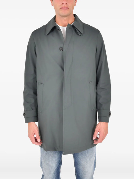  Drumohr Buttoned Coat - Grey 