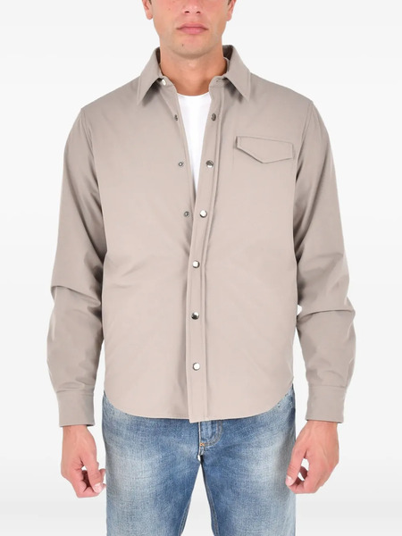  Drumohr Front-pocket Overshirt - Neutrals 