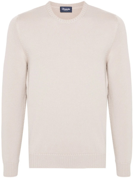  Drumohr Merino-wool Sweater - Neutrals 