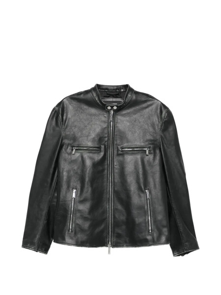  Dsquared2 Bad Boy Zip-up Leather Jacket - Black 