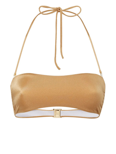 Dsquared2 Bandeau Bikini Top - Gold 