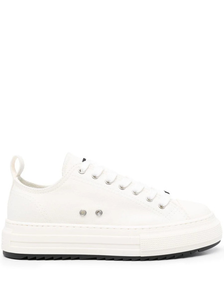  Dsquared2 Berlin Canvas Sneakers - Neutrals 