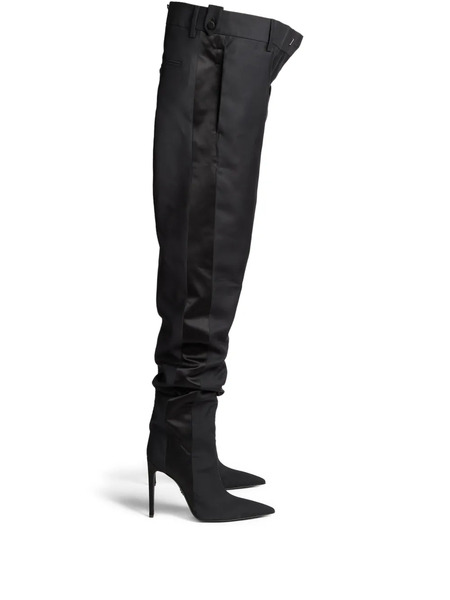  Dsquared2 Better High-shaft Stiletto Boots - Black 