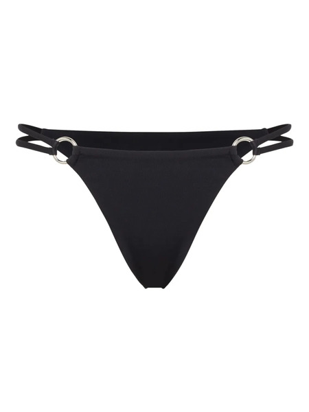  Dsquared2 Bondage Logo-print Bikini Bottoms - Black 