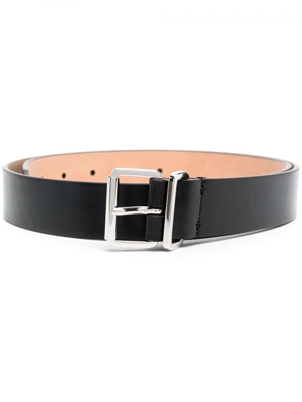  Dsquared2 Buckle Leather Belt - Black 