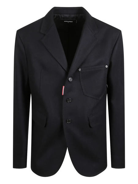  Dsquared2 Button Jacket - Black 