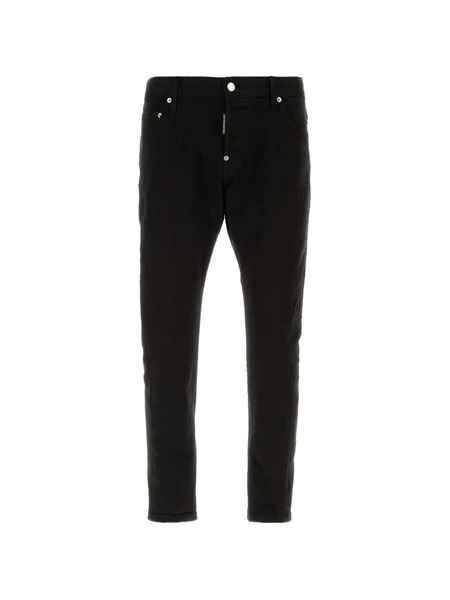 Dsquared2 Button Stretch Slim Jeans - Black 