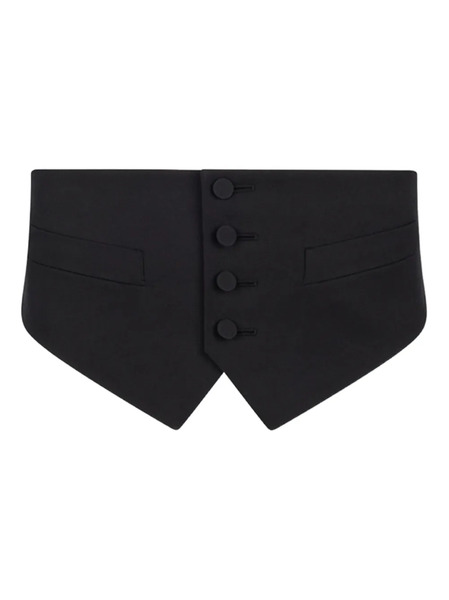  Dsquared2 Buttoned Tux Vest - Black 