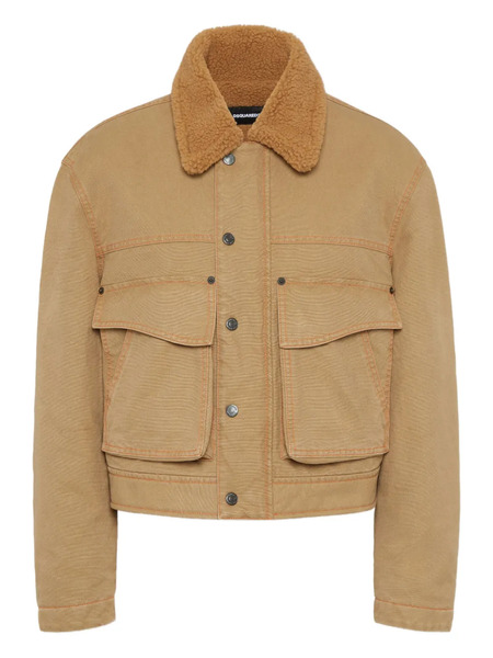  Dsquared2 Cargo Jacket - Neutrals 