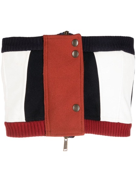  Dsquared2 Colour-block Corset Top - Blue 