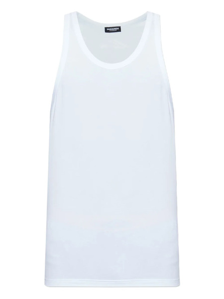  Dsquared2 Cotton Tank Top - White 