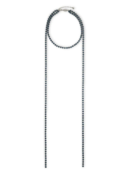  Dsquared2 Crystal-beaded Necklace - Silver 
