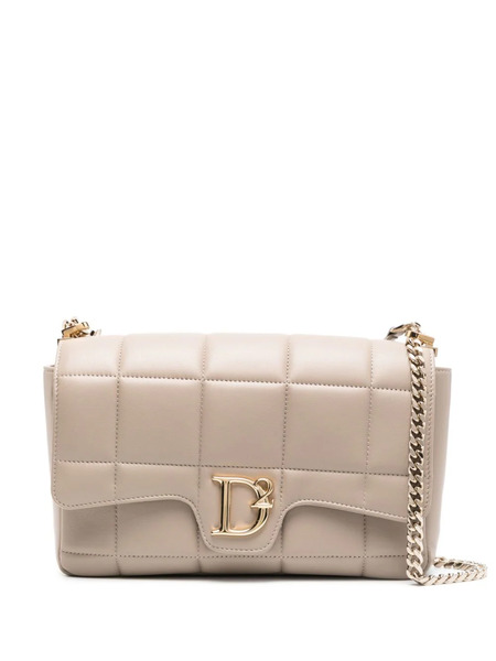  Dsquared2 D2 Statement Soft Shoulder Bag - Grey 