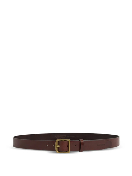  Dsquared2 Debossed-logo Belt - Brown 