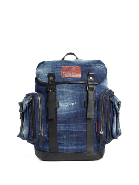  Dsquared2 Denim Backpack - Blue 
