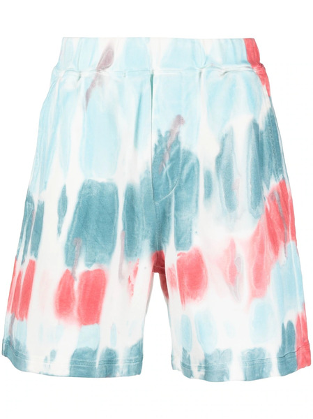  Dsquared2 Distressed-effect Cotton Shorts - Blue 