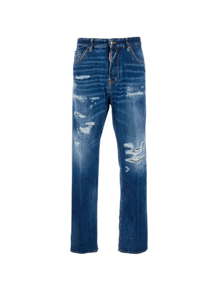  Dsquared2 642distressed Jeans - Blue 