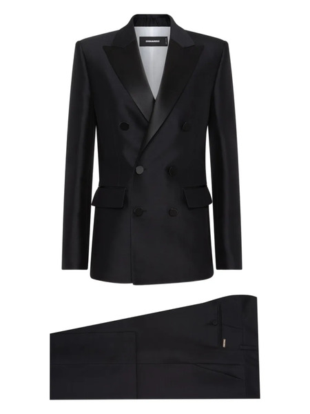  Dsquared2 Double-breasted Suit - Black 