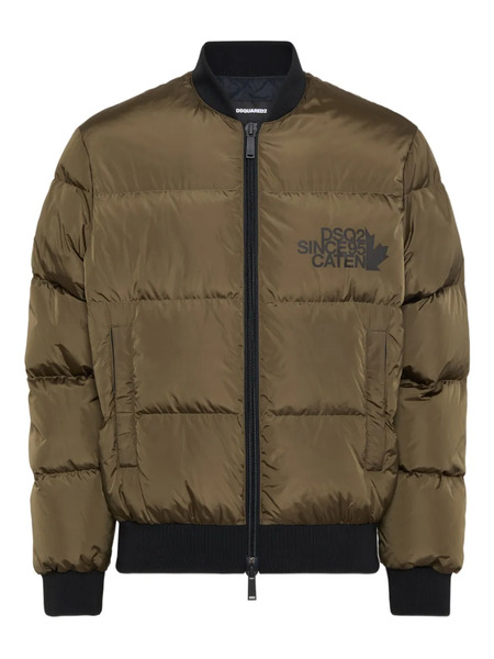  Dsquared2 Easy Bomber Jacket - Green 