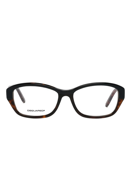  Dsquared2 Eyewear Logo Rectangle-frame Glasses - Black 