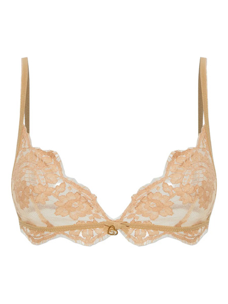  Dsquared2 Floral-lace Bra - Neutrals 