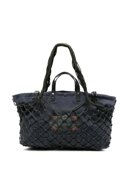  Dsquared2 Graphic Net Tote Bag - Blue 