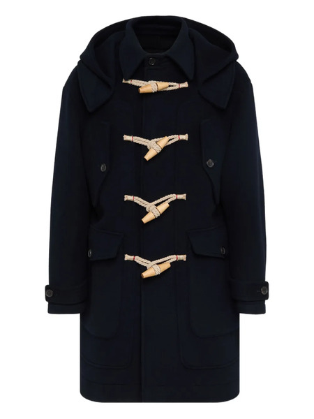  Dsquared2 Hooded Duffle Coat - Blue 