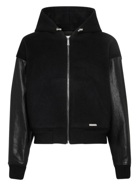  Dsquared2 Hooded Zip-up Jacket - Black 