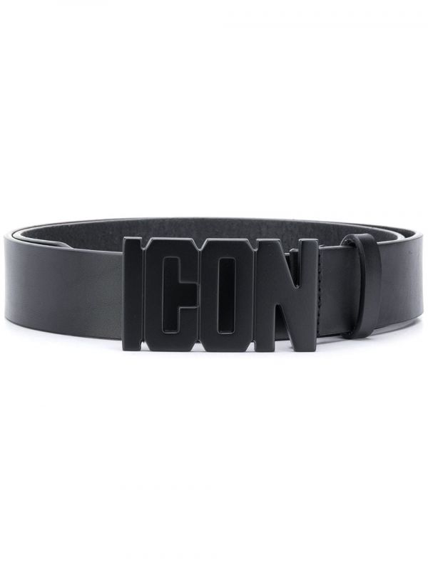  Dsquared2 Icon Buckle Belt - Black 
