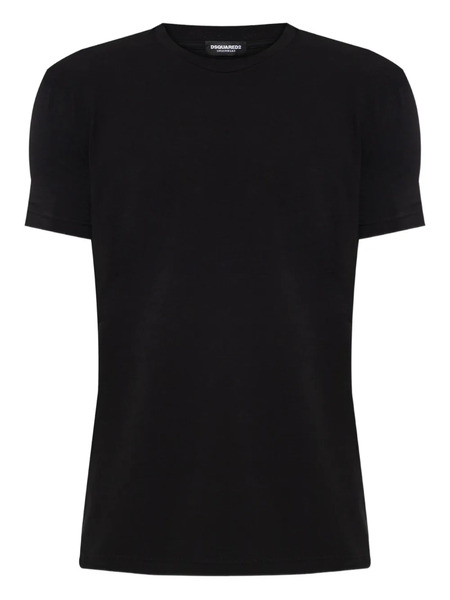  Dsquared2 Icon Logo Cotton T-shirt - Black 