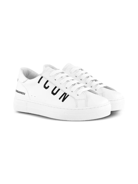  Dsquared2 Icon Logo-embellished Sneakers - White 