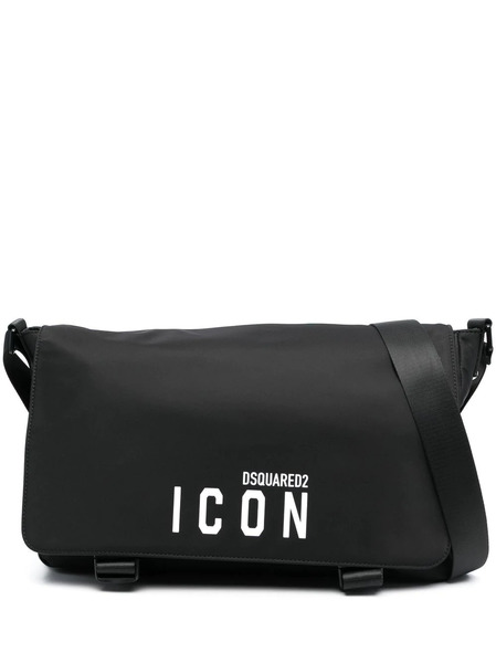  Dsquared2 Icon Logo-print Shoulder Bag - Black 