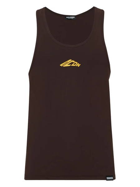  Dsquared2 Icon New Generation Tank Top - Brown 
