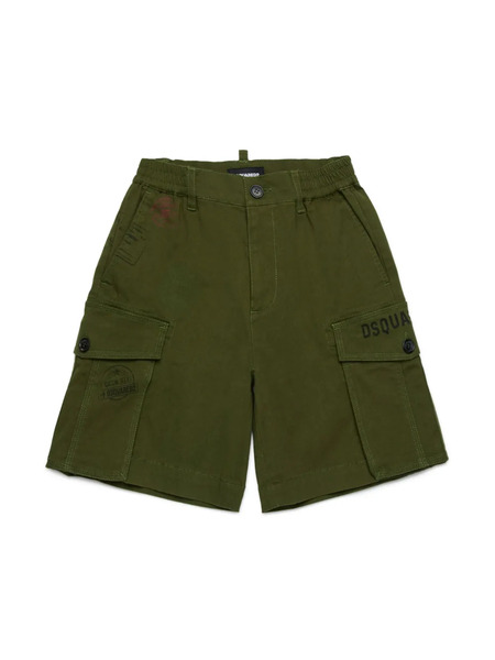  Dsquared2 Kids Cargo Shorts - Green 