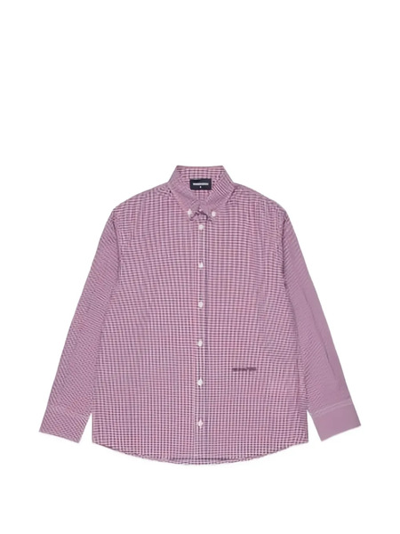  Dsquared2 Kids Checked Buttoned Shirt 