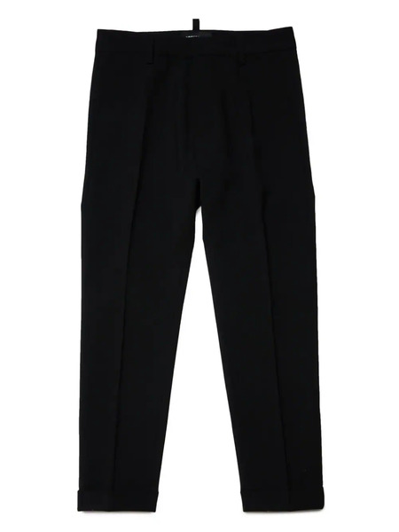  Dsquared2 Kids Cool Wool Chino Trousers - Black 
