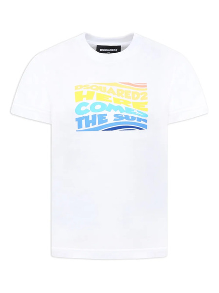  Dsquared2 Kids Cotton T-shirt - White 
