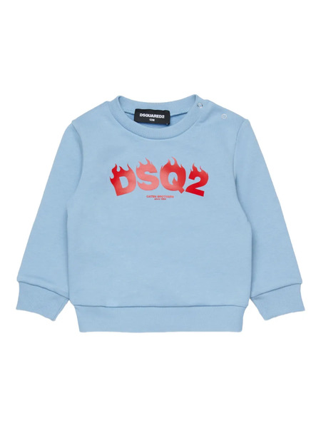  Dsquared2 Kids Crew-neck Sweater - Blue 