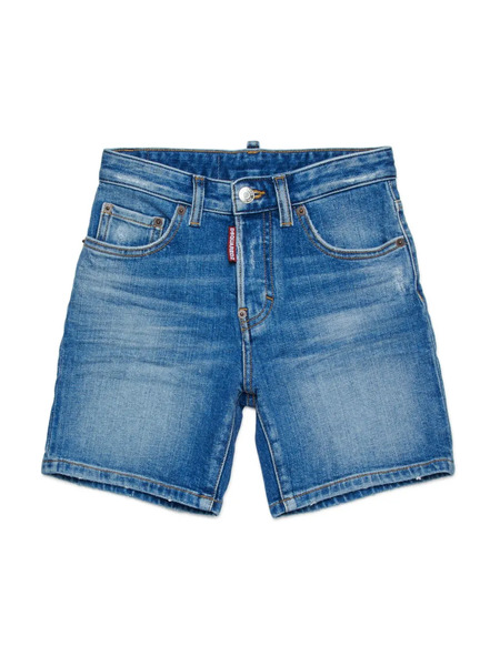  Dsquared2 Kids Denim Shorts - Blue 